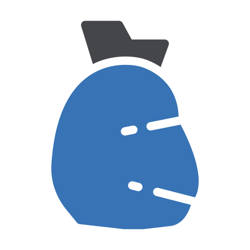 verontreiniging Generic Blue icoon