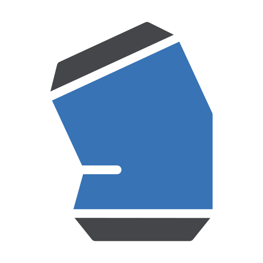 Waste can Generic Blue icon