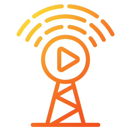 Broadcast Generic Gradient icon