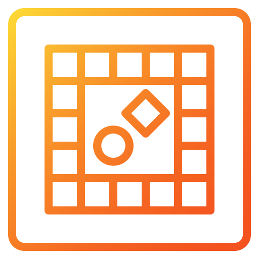 Board game Generic Gradient icon