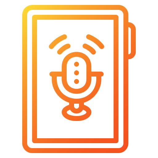 pódcast Generic Gradient icono