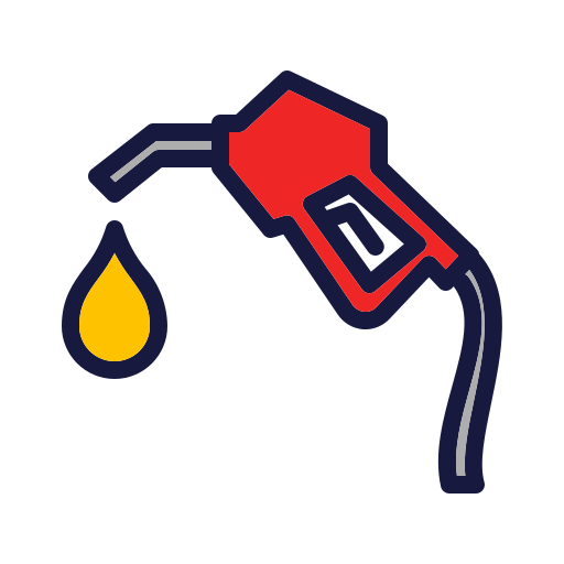pompa benzina Generic Outline Color icona