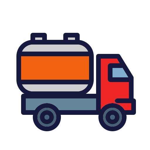 Tank truck Generic Outline Color icon