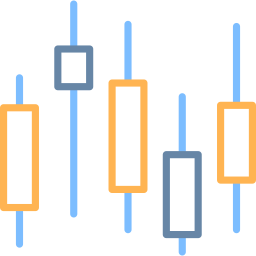 candlestick-chart Generic Outline Color icon