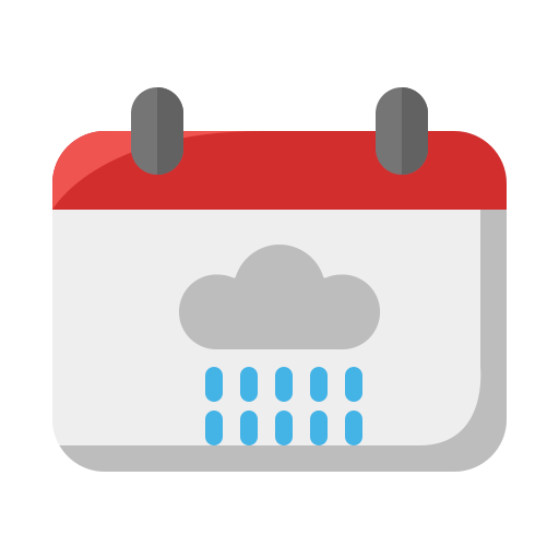 lluvioso Generic Flat icono