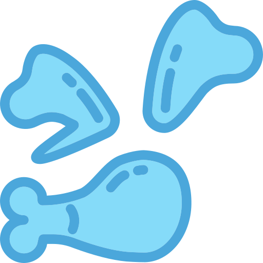 Chicken Generic Blue icon