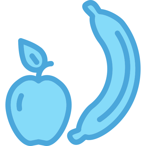 des fruits Generic Blue Icône