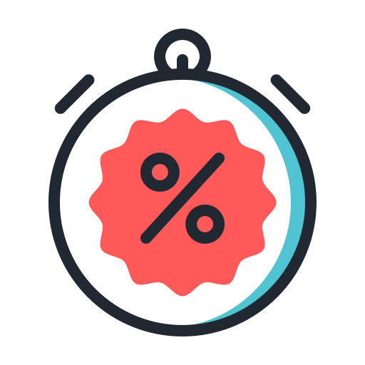 Sale time Generic Fill & Lineal icon