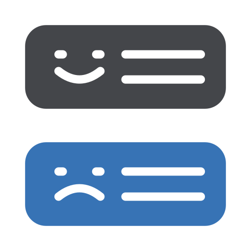 klantenervaring Generic Blue icoon