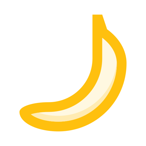 바나나 edt.im Lineal color icon