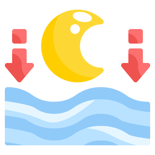 썰물 Generic Flat icon