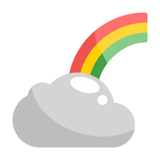 arcoíris Generic Flat icono