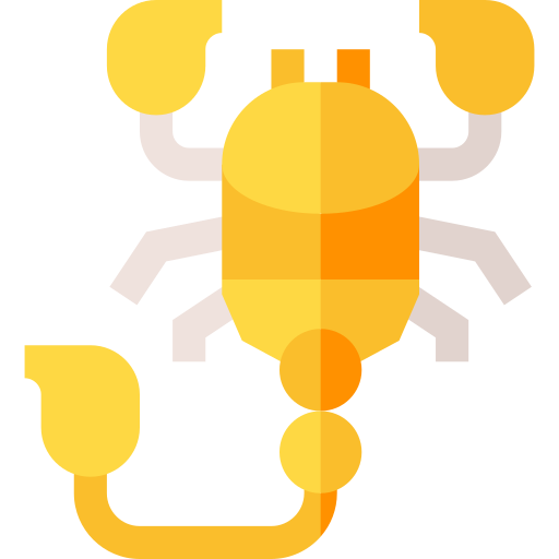 Скорпион Basic Straight Flat иконка