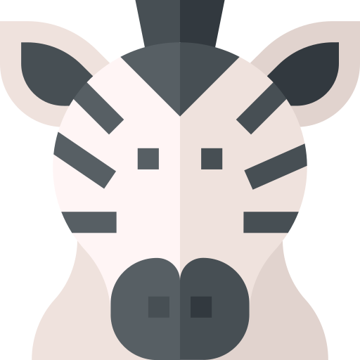 zebra Basic Straight Flat icona