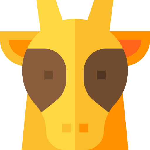 Giraffe Basic Straight Flat icon