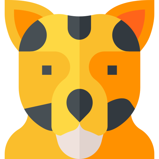 Леопард Basic Straight Flat иконка