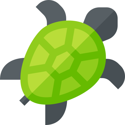 żółw Basic Straight Flat ikona