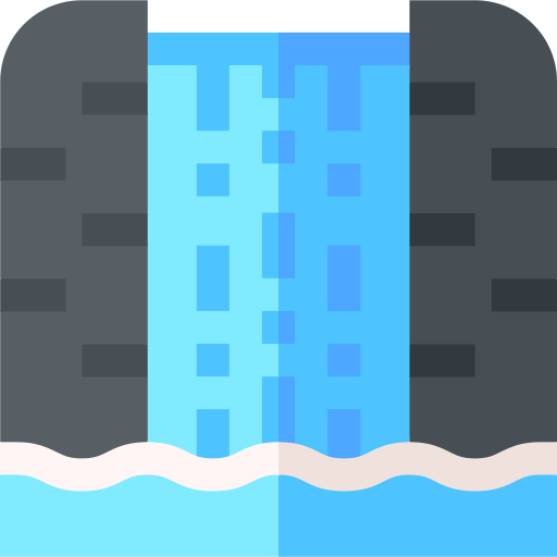 wasserfall Basic Straight Flat icon