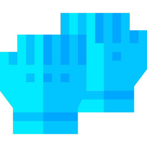 handschoenen Basic Straight Flat icoon