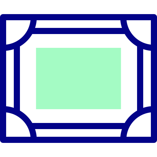 cuadro Detailed Mixed Lineal color icono