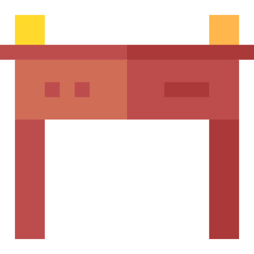 Work bench Basic Straight Flat icon