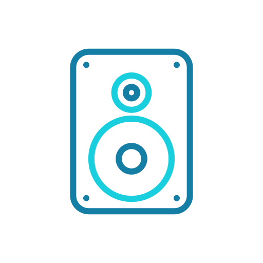 Loud speaker Generic Outline Color icon