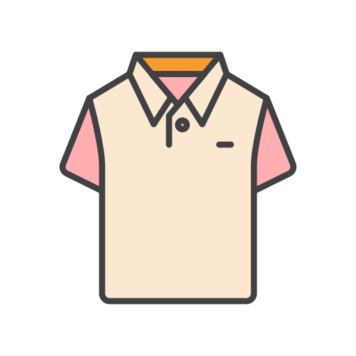 poloshirt Generic Outline Color icoon