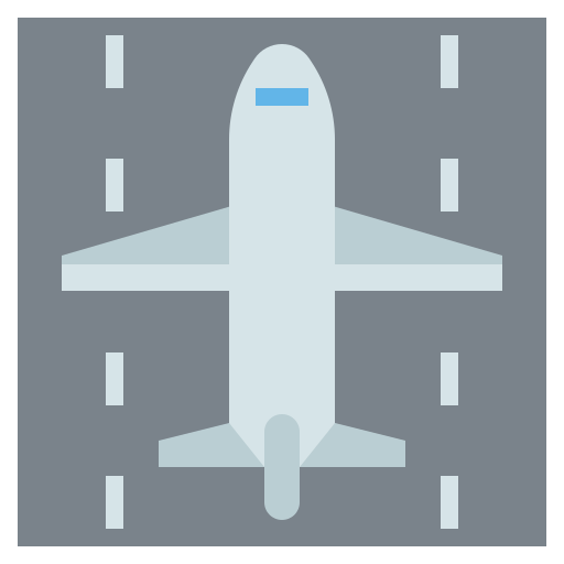 runway Generic Flat icon