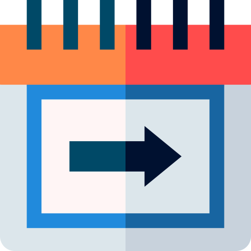 Upcoming Basic Straight Flat icon