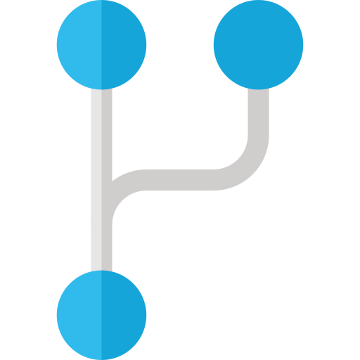 Branch Basic Straight Flat icon