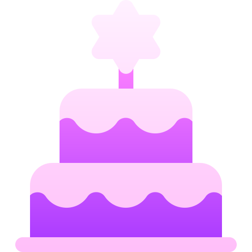 Cake Basic Gradient Gradient icon