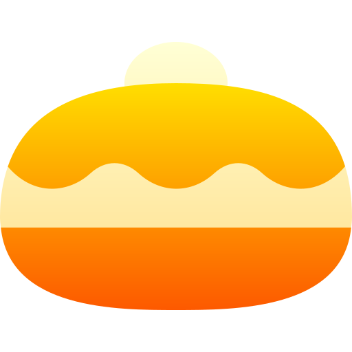 sufganiyah Basic Gradient Gradient icona