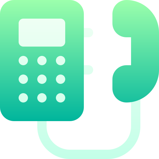 Phone call Basic Gradient Gradient icon