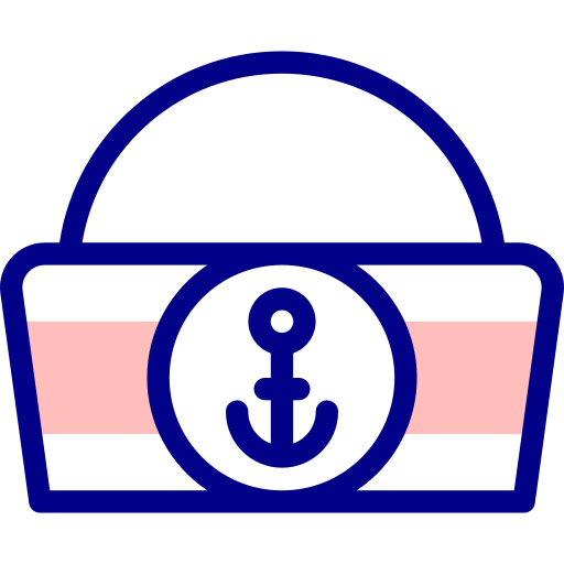 선원 Detailed Mixed Lineal color icon