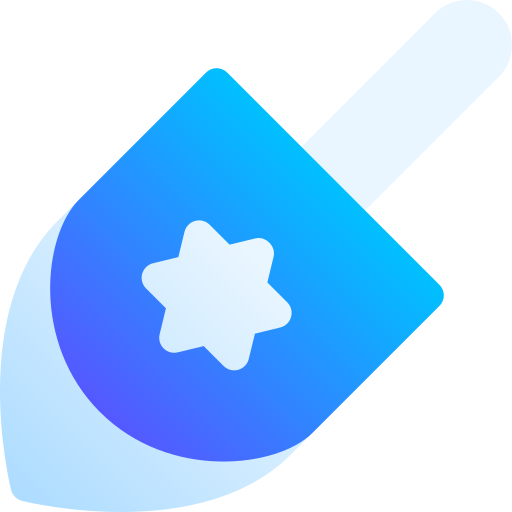 Dreidel Basic Gradient Gradient icon