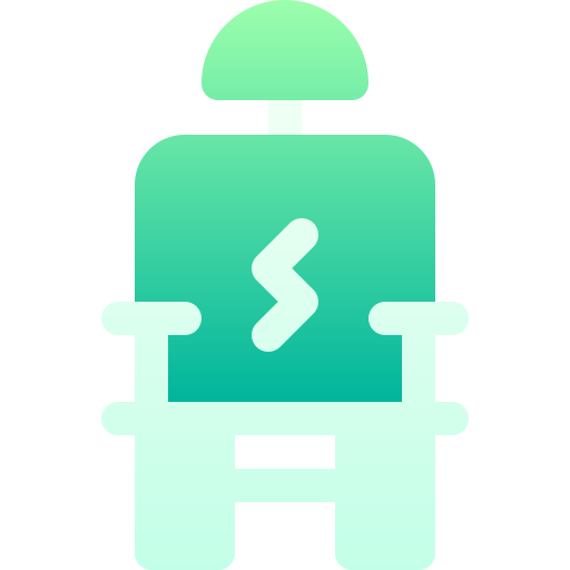 silla eléctrica Basic Gradient Gradient icono