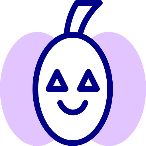 かぼちゃ Detailed Mixed Lineal color icon