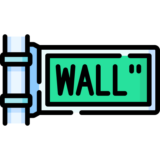wall street Special Lineal color icon