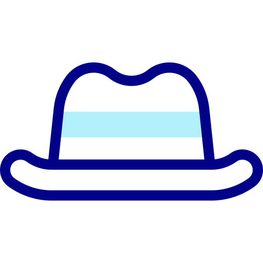 帽子 Detailed Mixed Lineal color icon