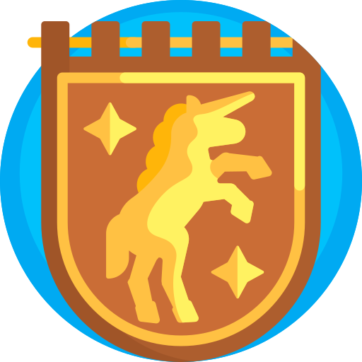 emblema Detailed Flat Circular Flat Ícone