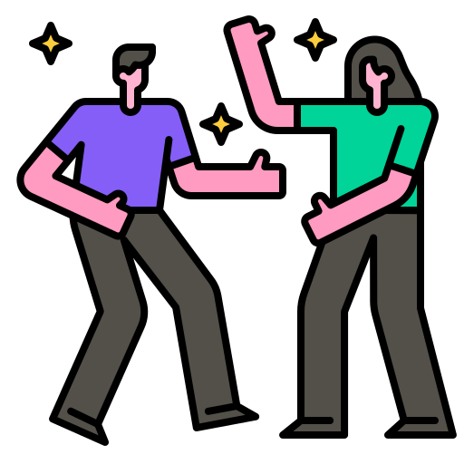 Dance Generic Outline Color icon