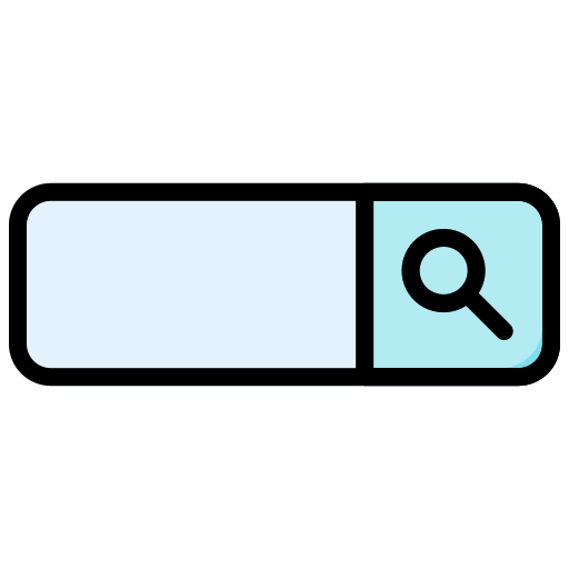 zoekbalk Generic Outline Color icoon