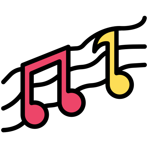 음악 Generic Outline Color icon