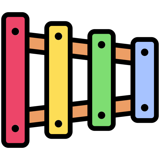 xilofono Generic Outline Color icona