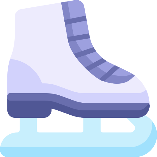 Ice skates bqlqn Flat icon