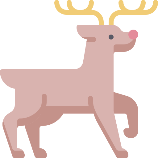 Reindeer bqlqn Flat icon