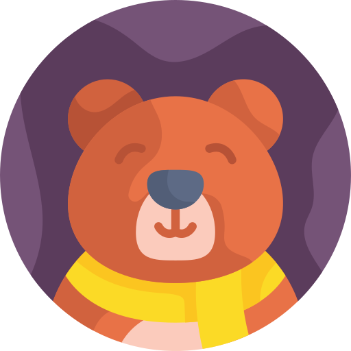 Bear bqlqn Flat icon