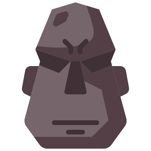 moai Generic Flat icon