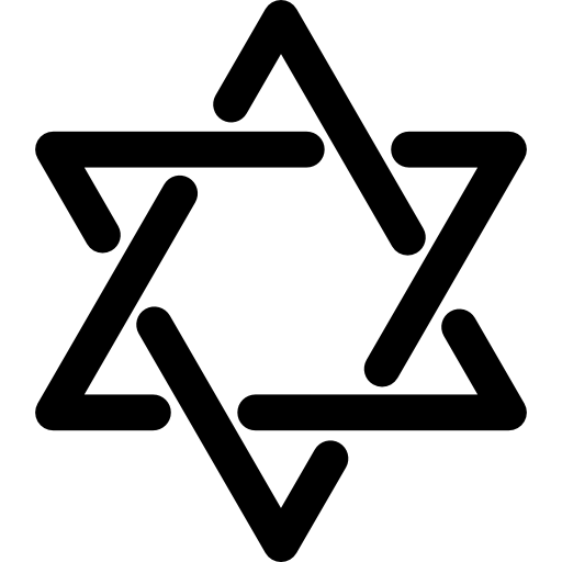judaísmo Voysla Lineal icono