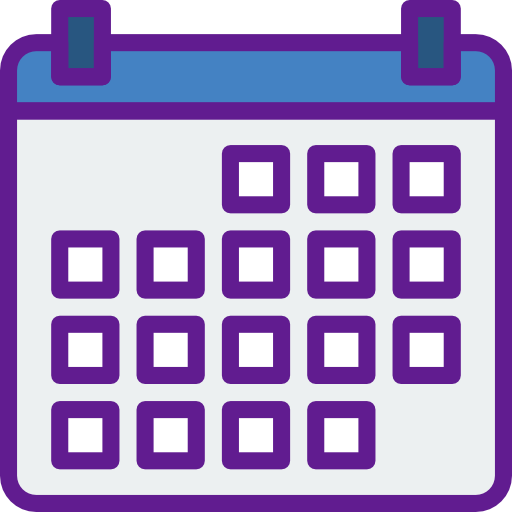 kalender prettycons Lineal Color icon